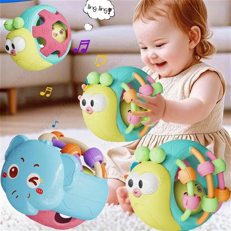 Baby Balls Rattle Comforter Toy Soft Hand Grasp Ball Educational Sensory Toys Activity Baby Crawling Toys 0 6 12 Months Zenn Organics Inc