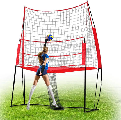 Volleyball Training Net,Volleyball Practice Net,Volleyball Training Net System,Volleyball Training Equipment Net Zenn Organics Inc