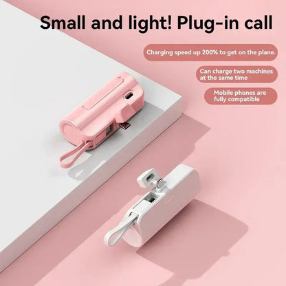 30000mAh Mini Powerbank Compact Portable Charger Pocket Power Bank with Stand Compatible with IPhone Android External Battery Zenn Organics Inc