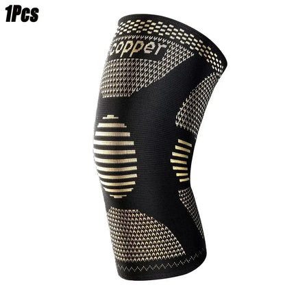 Copper Knee Brace for Arthritis Pain & Support-Copper Knee Sleeve for knee pain Compression sleeve for Sports,Knee Pain Relief Zenn Organics Inc