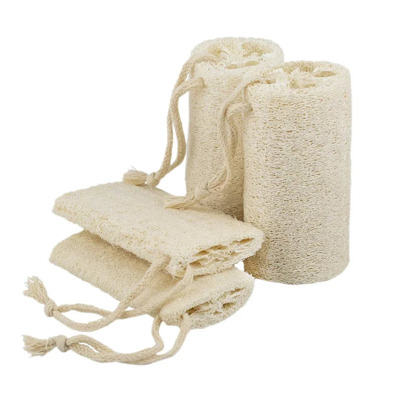 1PC Organic Loofahs Loofah Spa Exfoliating Scrubber natural Luffa Body Wash Sponge Remove Dead Skin Made Soap Zenn Organics Inc