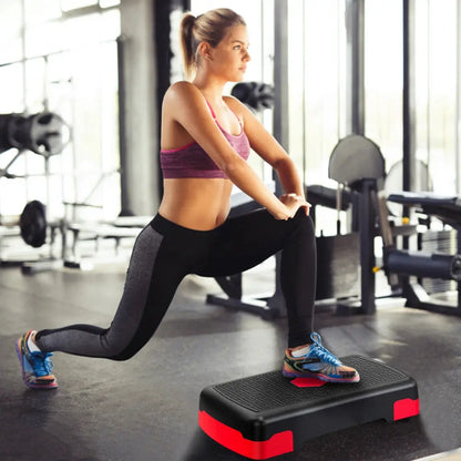 Fitness Height Step Pedal Aerobic Fitness Stepper Cardio Pedal Exerciser Stable 200KG Load Home Training Gym Exercise Foot Pedal Zenn Organics Inc