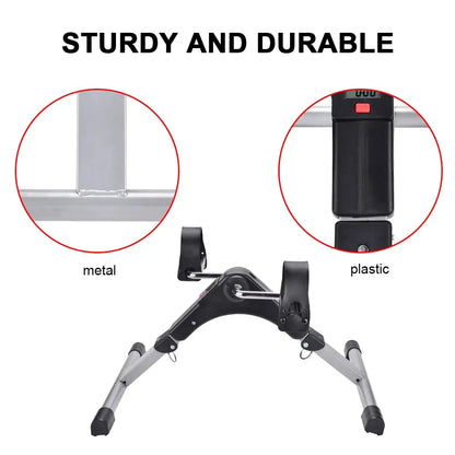 Exercise  Gym Exercise Indoor Folding  Trainer  Pedal Fitness Exerciser Leg Workout  Trainer Exercise Zenn Organics Inc
