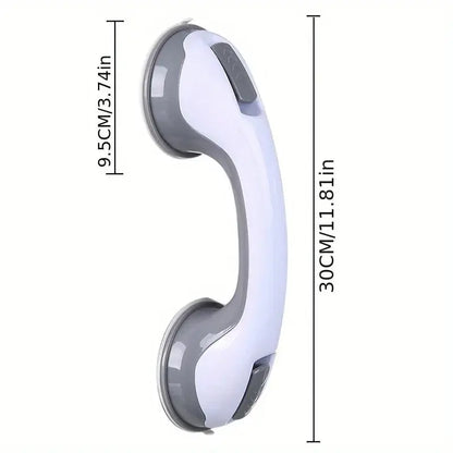 1/2Pcs Showers Grab Bars Free Punch Bathroom Handle Anti Slip Safety Suction Cups Bathtub Grab Bar For Elderly Children Support Zenn Organics Inc