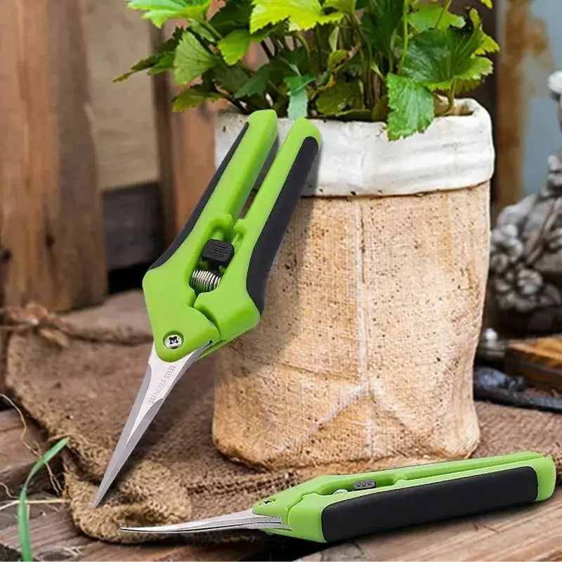 Garden non-slip and labor-saving flower branch shears, pruning shears, fruit and vegetable shears, garden shears Zenn Organics Inc