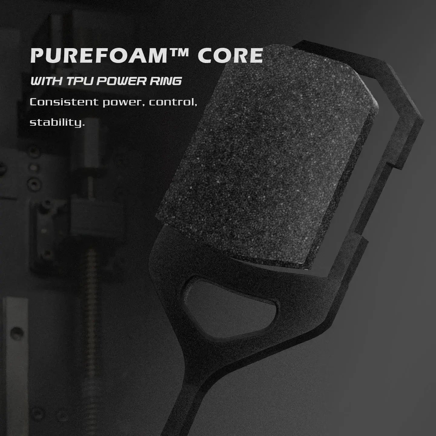 Pickleball Paddle Same Style GEN5 PureFoam Core MOI Weights No Borders Hot Pressing Zenn Organics Inc