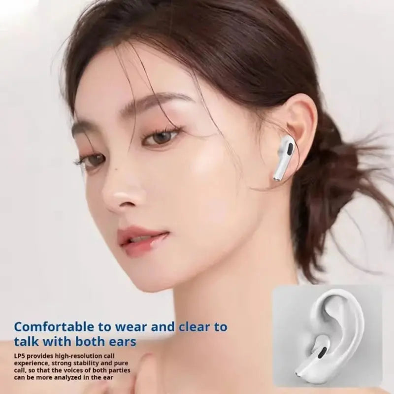 Wireless Earbuds TWS Bluetooth Headphones Deep Bass Stereo Sound Ear Buds Wireless Waterproof in-Ear Earphones with Mic, Zenn Organics Inc