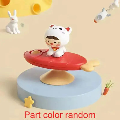 Baby Soothe Toy Cartoon Airplane Soothe Baby Artifact Baby Bath Fun Sucker Spinner Early Education Table Games Zenn Organics Inc