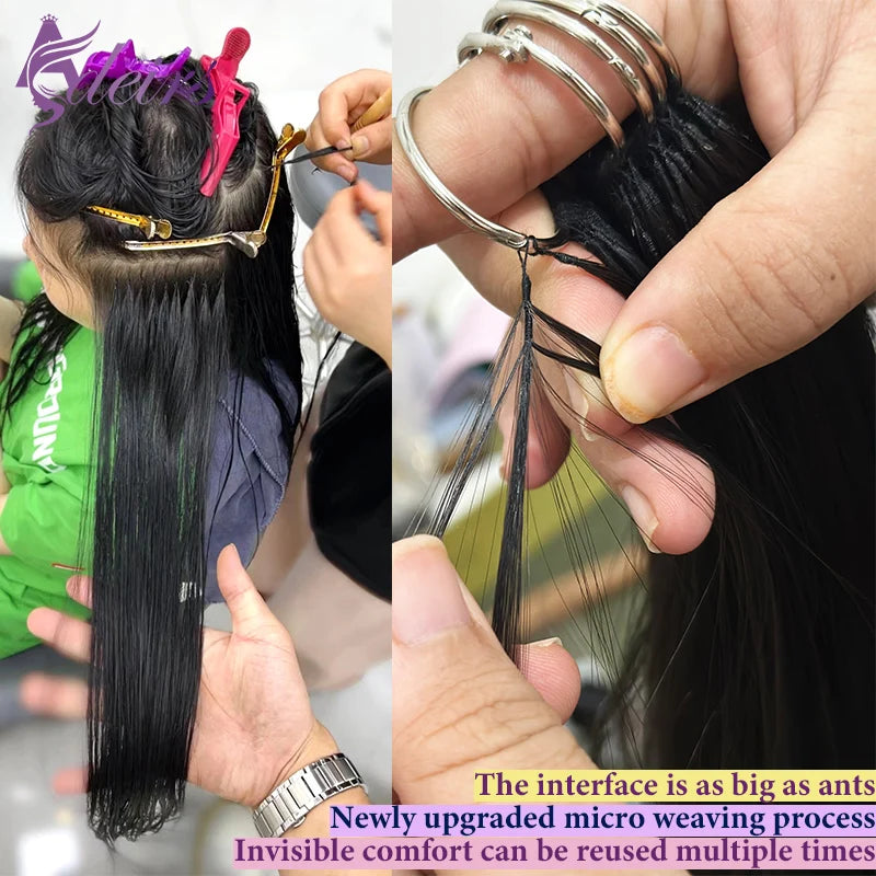 ADEIRS New Feather hair extensions 100% Human Hair Real Natural Hair Comfortable and Invisible Black Brown Blonde Straight Zenn Organics Inc