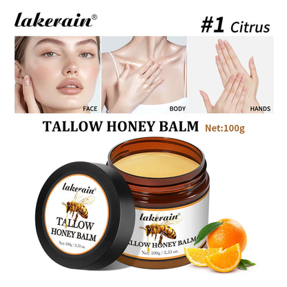 Tallow Honey Balm Specifically For Dryness And Itchiness Skin Moisturizing Beef Tallow Face Cream Body Lotion Face Cream Care Zenn Organics Inc