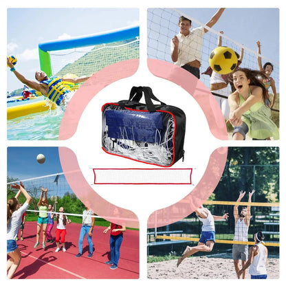 Swimming Pool Volleyball Net Portable Water Volleyball Game Toy Adjustable Sport Equipment for Tennis Beach Party Family Kids Zenn Organics Inc