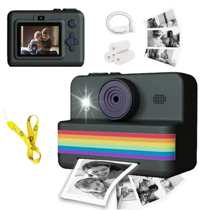 Digital Children Camera For Photography Mini Printer Portable Thermal Instant Print Photo Kids Camera 2.8inch HD Video Toy Gifts Zenn Organics Inc