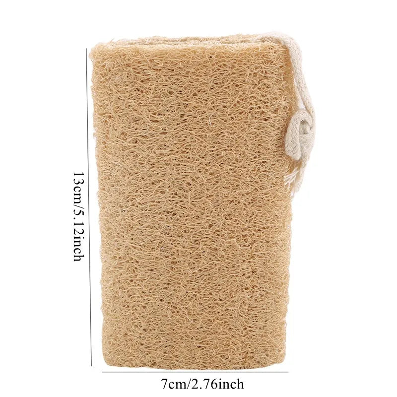 1PC Organic Loofahs Loofah Spa Exfoliating Scrubber natural Luffa Body Wash Sponge Remove Dead Skin Made Soap Zenn Organics Inc