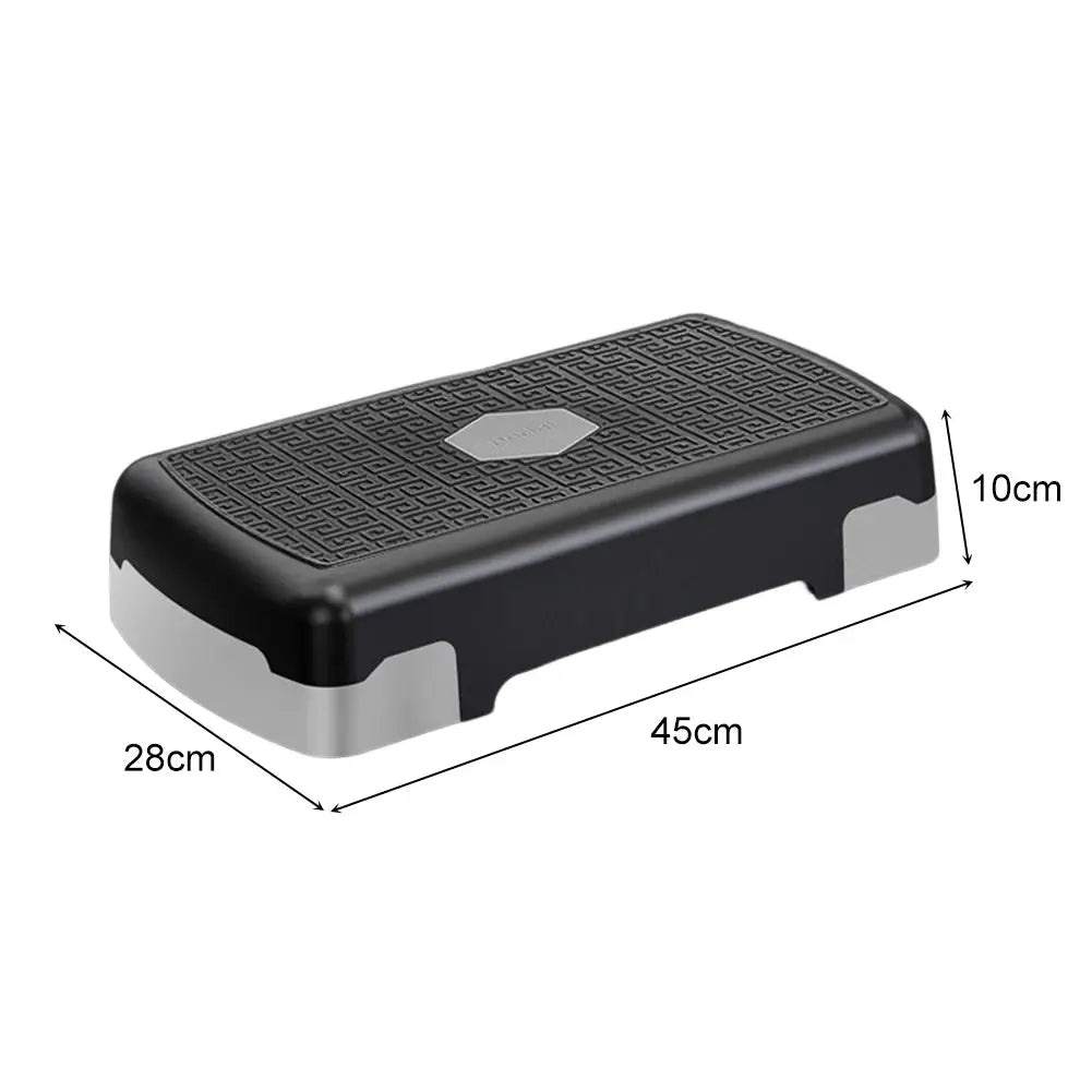 Fitness Height Step Pedal Aerobic Fitness Stepper Cardio Pedal Exerciser Stable 200KG Load Home Training Gym Exercise Foot Pedal Zenn Organics Inc