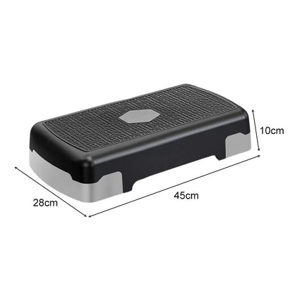 Fitness Height Step Pedal Aerobic Fitness Stepper Cardio Pedal Exerciser Stable 200KG Load Home Training Gym Exercise Foot Pedal Zenn Organics Inc