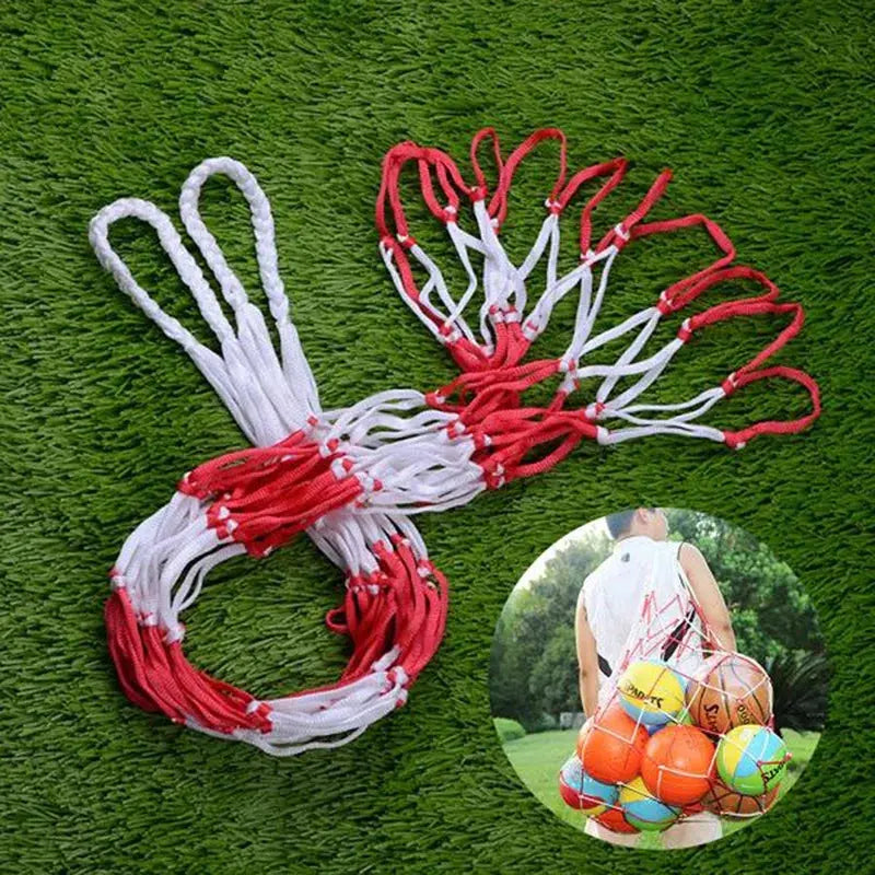 1/2pcs Portable Carry Net Bag Balls Volleyball Outdoor Durable Standard Nylon Thread Soccer Basketball Hoop Mesh Net Zenn Organics Inc