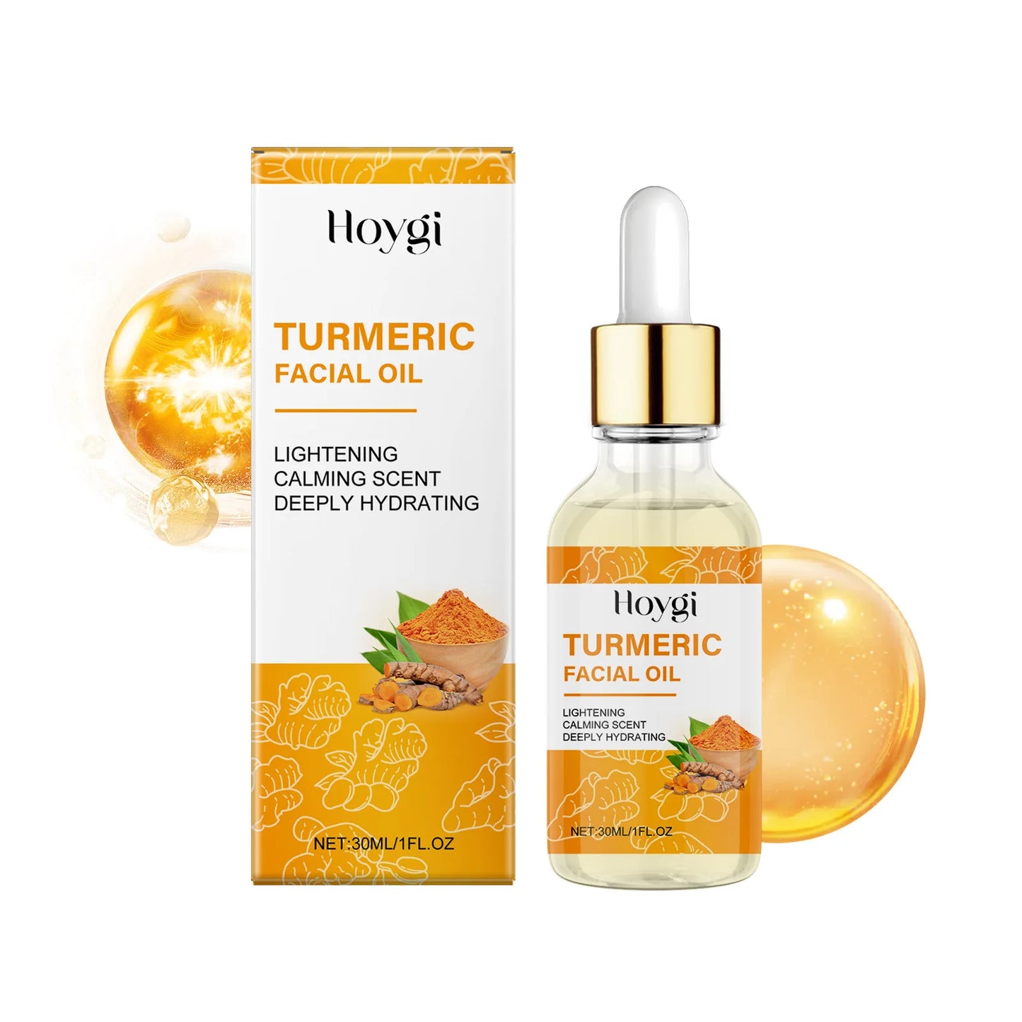 Turmeric Facial Essential Oil Repair Firming Deep Cleansing Soap Even Skin Tone Cream for Face Reduce Dullness Nourish Skin Care Zenn Organics Inc
