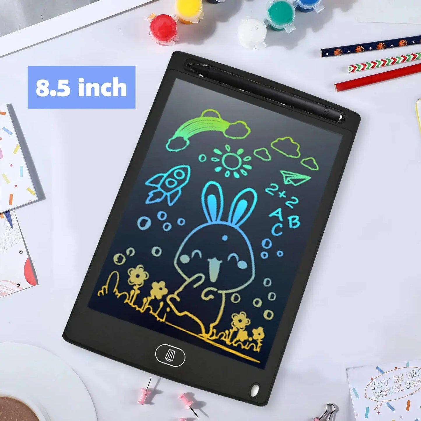 LCD Writing Tablet Board,Drawing Tablet Children Toys, Educational Toys for 3 4 5 6 7 Year Old Girls Boys Baby Kids Toys Zenn Organics Inc