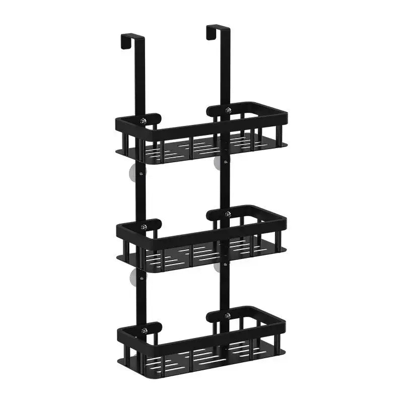2/3 Tier Shower Organizer Rack - No-Drill Hanging Design for Bathroom & Shower Essentials, Shower Caddies Bathroom Organizer Zenn Organics Inc