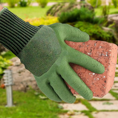 Gardening Gloves Waterproof Garden Work Gloves Non-Slip Thorn-Proof  Yard Work Gloves Portable Garden Supplies Gardening Gloves Zenn Organics Inc