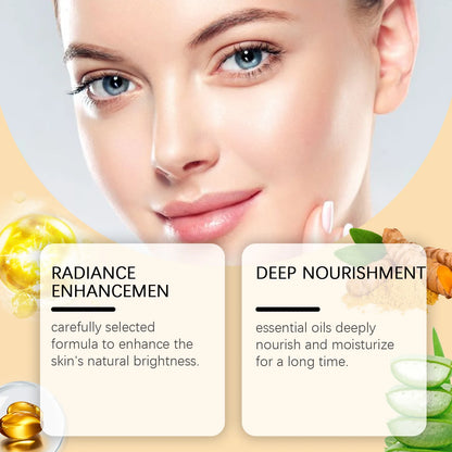 Turmeric Facial Essential Oil Repair Firming Deep Cleansing Soap Even Skin Tone Cream for Face Reduce Dullness Nourish Skin Care Zenn Organics Inc