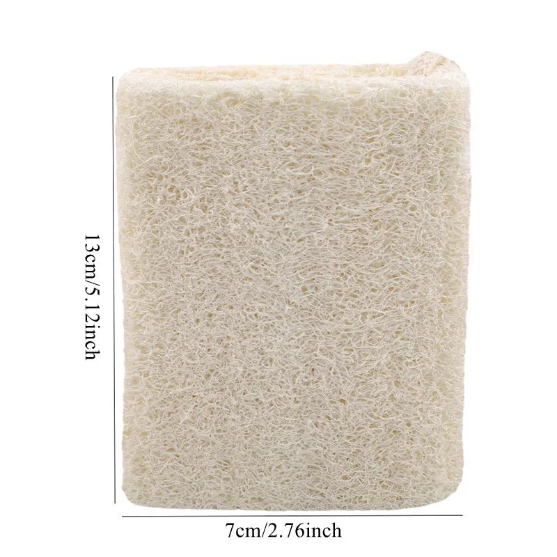 1PC Organic Loofahs Loofah Spa Exfoliating Scrubber natural Luffa Body Wash Sponge Remove Dead Skin Made Soap Zenn Organics Inc
