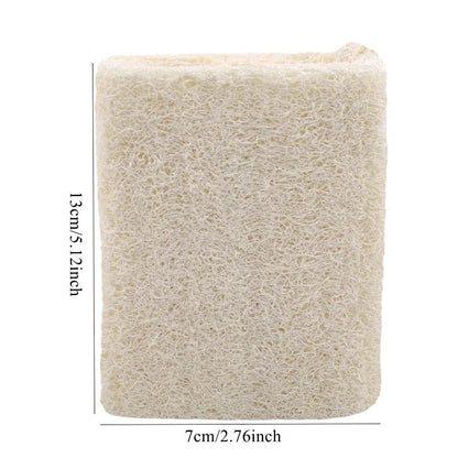 1PC Organic Loofahs Loofah Spa Exfoliating Scrubber natural Luffa Body Wash Sponge Remove Dead Skin Made Soap Zenn Organics Inc