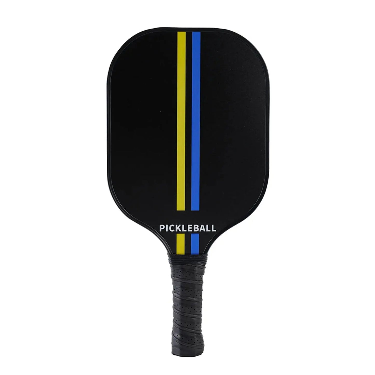 Zenn Organics USAPA approved graphite pickleball paddles set with two rackets and pickleball on outdoor court