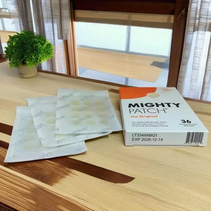 Mighty Patch Original Acne Patch,Hydrocolloid Acne Pimple Patches for Face,Nighttime Spot Pimple Stickers for Face Skin in 1 Use Zenn Organics Inc