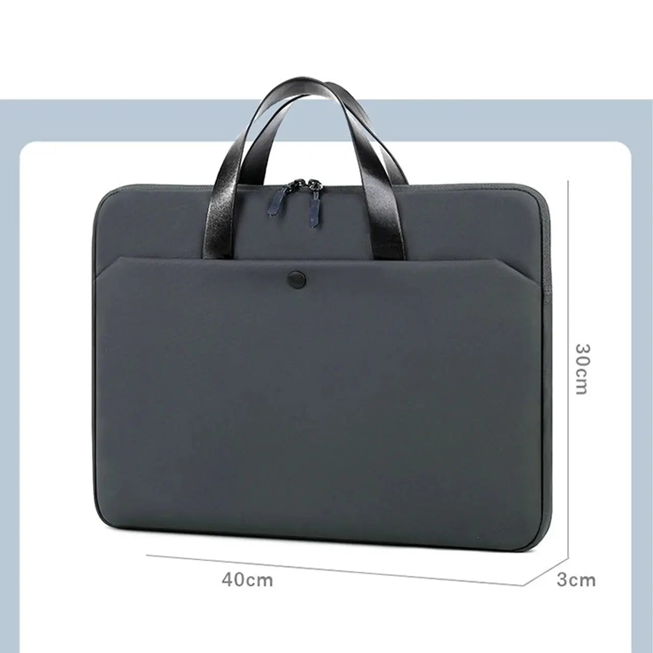 Laptop Bag 15.6 Inch Notebook Sleeve Bags For Macbook Air Pro 15 16 Portable Case Computer Shoulder Handbag Waterproof Briefcase Zenn Organics Inc