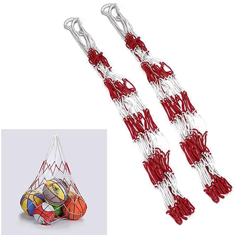1/2pcs Portable Carry Net Bag Balls Volleyball Outdoor Durable Standard Nylon Thread Soccer Basketball Hoop Mesh Net Zenn Organics Inc