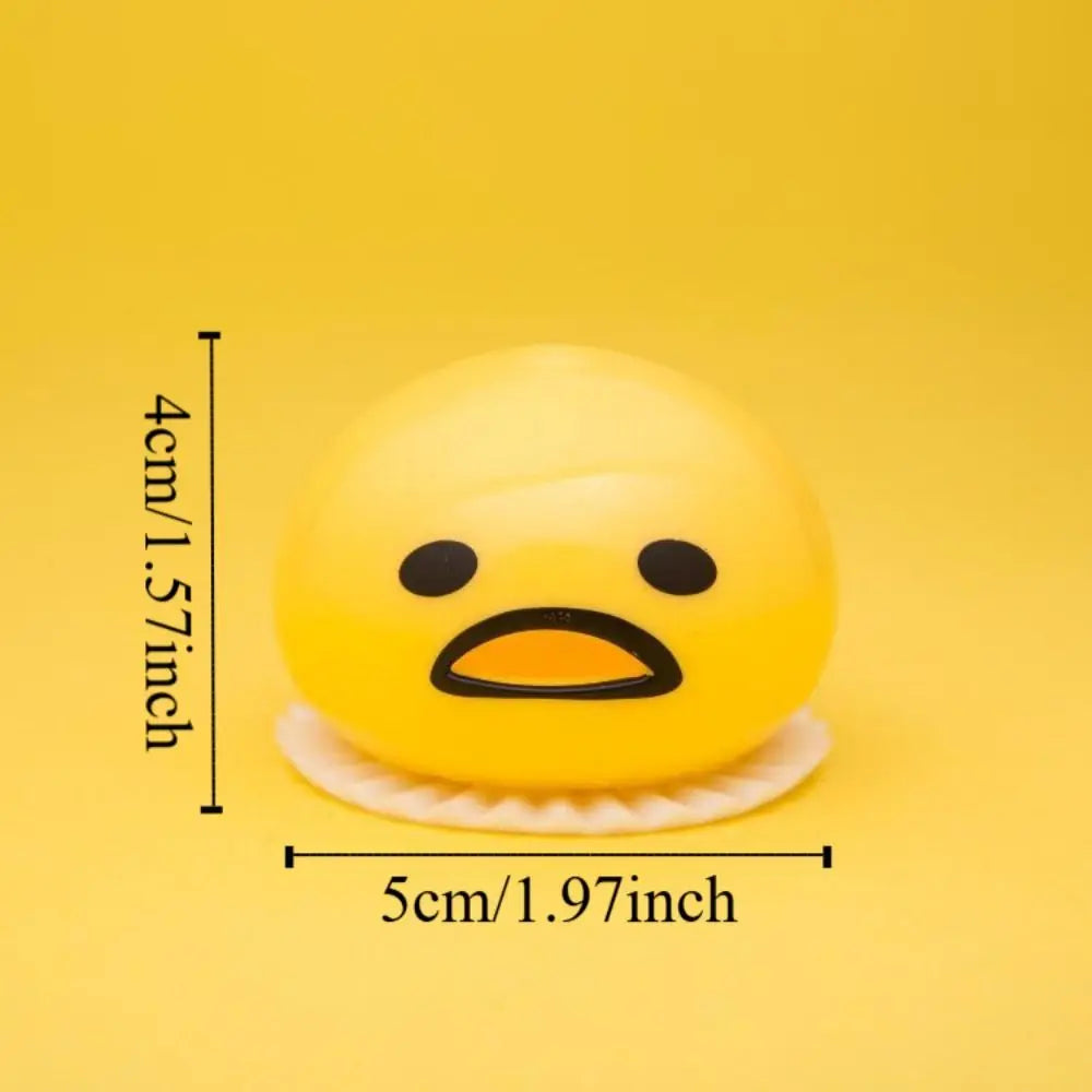 Puking Egg Yolk Stress Ball With Yellow Goop Relieve Stress Toy Funny Squeeze Tricky AntiStress Disgusting Egg Toy Kids Gift Zenn Organics Inc