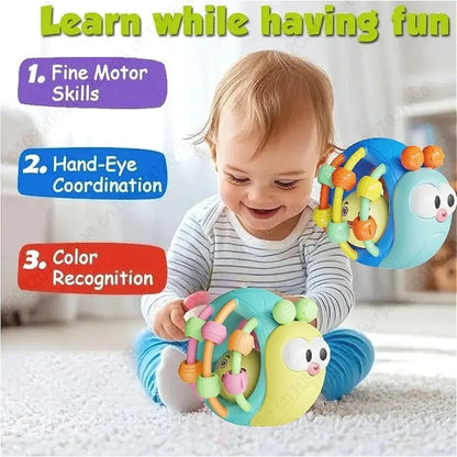 Baby Balls Rattle Comforter Toy Soft Hand Grasp Ball Educational Sensory Toys Activity Baby Crawling Toys 0 6 12 Months Zenn Organics Inc