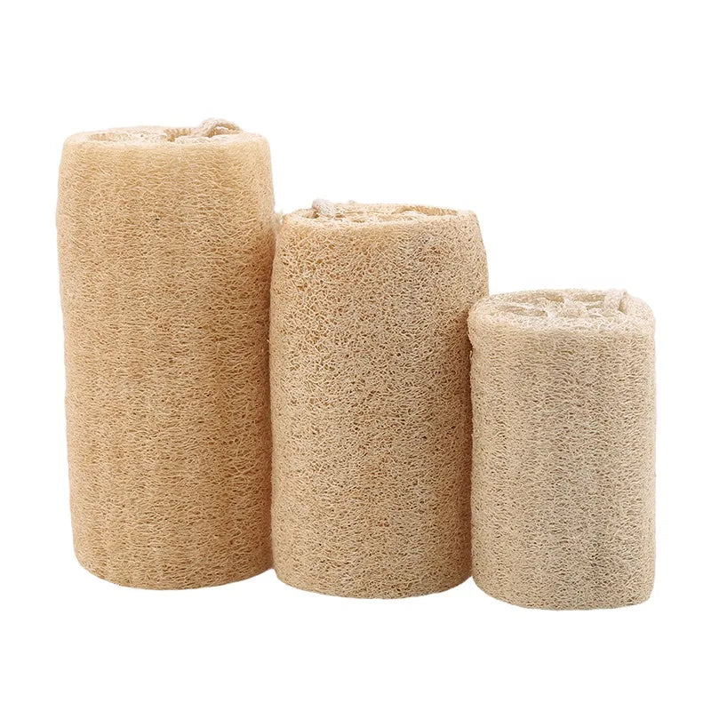 1PC Organic Loofahs Loofah Spa Exfoliating Scrubber natural Luffa Body Wash Sponge Remove Dead Skin Made Soap Zenn Organics Inc