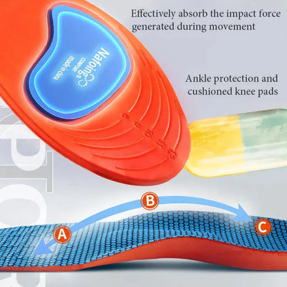 Orthotic Insole Arch Support Flatfoot Running Insoles for Shoes Sole Orthopedic Insoles For Feet Ease Pressure Zenn Organics Inc