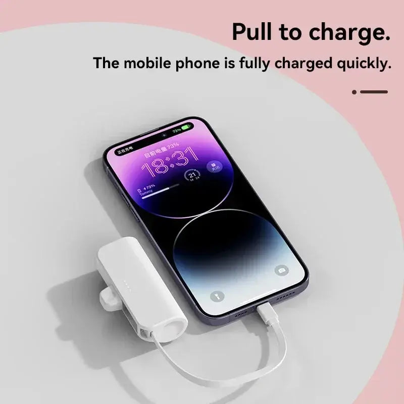 30000mAh Mini Powerbank Compact Portable Charger Pocket Power Bank with Stand Compatible with IPhone Android External Battery Zenn Organics Inc