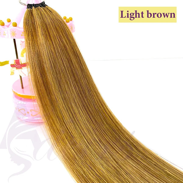 ADEIRS New Feather hair extensions 100% Human Hair Real Natural Hair Comfortable and Invisible Black Brown Blonde Straight Zenn Organics Inc