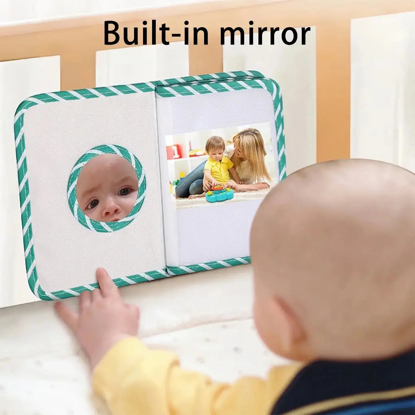 Baby toys, quiet cloth books, photo albums, pictures, educational early education interactive books Zenn Organics Inc