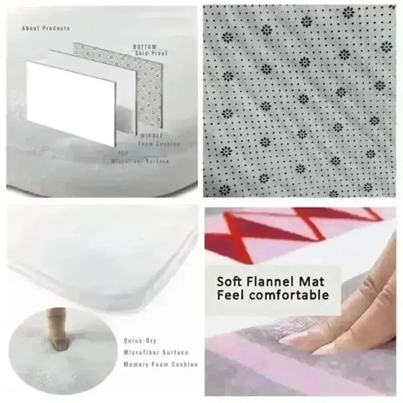 Outdoor Carpets for Camping RV Mat Outside Indoor Outdoor for Porch Deck Backyard Living Room Balcony Picnic Black White Rugs Zenn Organics Inc