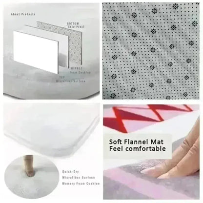 Outdoor Carpets for Camping RV Mat Outside Indoor Outdoor for Porch Deck Backyard Living Room Balcony Picnic Black White Rugs Zenn Organics Inc