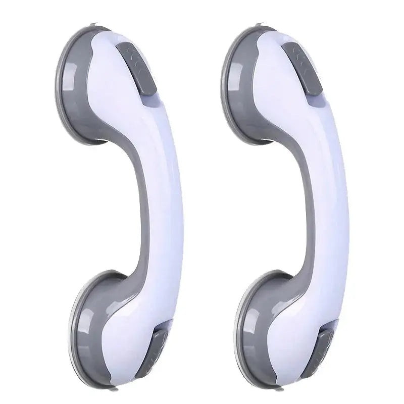 1/2Pcs Showers Grab Bars Free Punch Bathroom Handle Anti Slip Safety Suction Cups Bathtub Grab Bar For Elderly Children Support Zenn Organics Inc