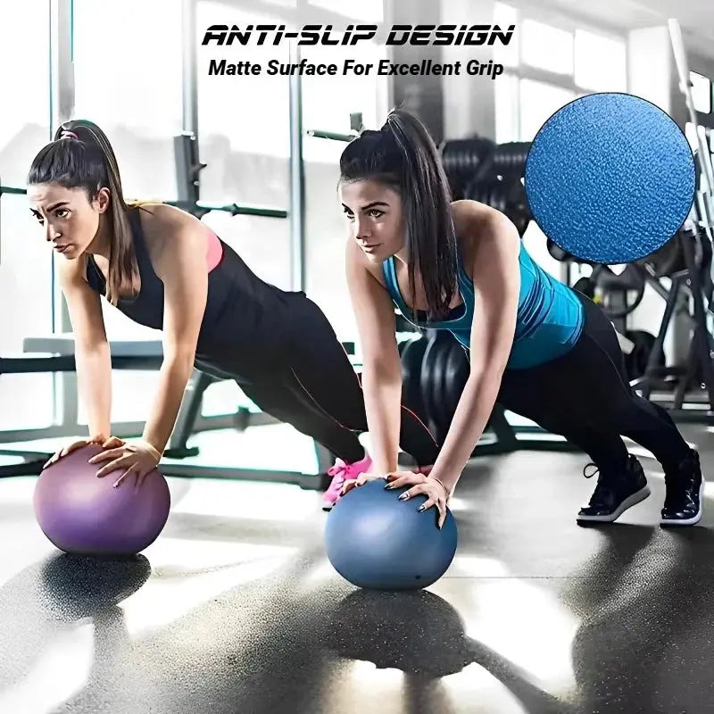 25CM New Yoga Pilates Ball Exercise Gymnastic Fitness Balance Gym Core Indoor Training Mini Balls Small Therapy Improves Zenn Organics Inc