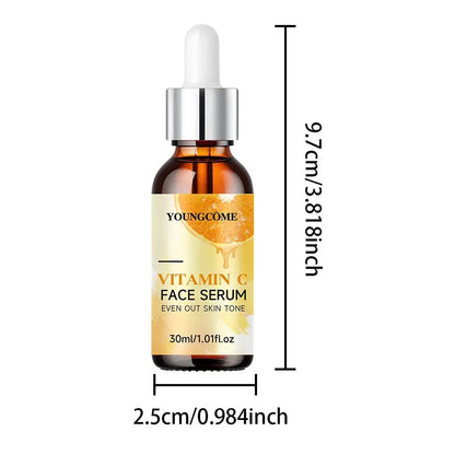 Facial Moisturizing Essence 30ml/50ml-Rich in Vitamin C,Aloe Vera and Hyaluronic Acid, moisturizes, brightens tightens the skin - Zenn Organics Inc