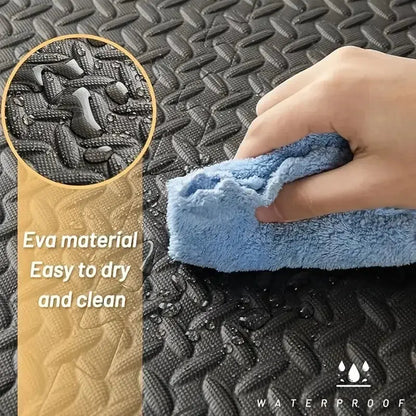 8/16 Pcs Foam Fitness Non Slip Yoga Mat Fitness Floor Tile Protection Pad Fitness Equipment Mat Suitable for Indoor Fitness Zenn Organics Inc
