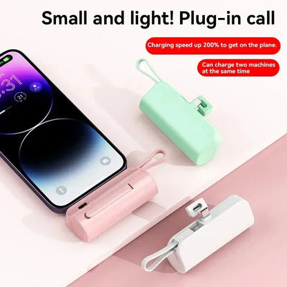 30000mAh Mini Powerbank Compact Portable Charger Pocket Power Bank with Stand Compatible with IPhone Android External Battery Zenn Organics Inc