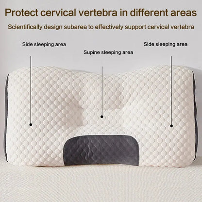 Neck Pillow Help Sleep And Protect The Neck Cervical Orthopedic Household Soybean Fiber SPA Massage Pillow For Sleeping New Zenn Organics Inc