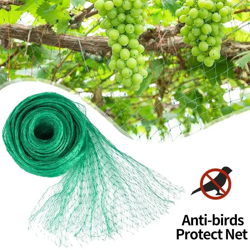 Garden Netting Green Woven Mesh Protect Plants Fruits Flowers Trees Stretch Fencing Durable Net Stops Birds Deer Animals Zenn Organics Inc
