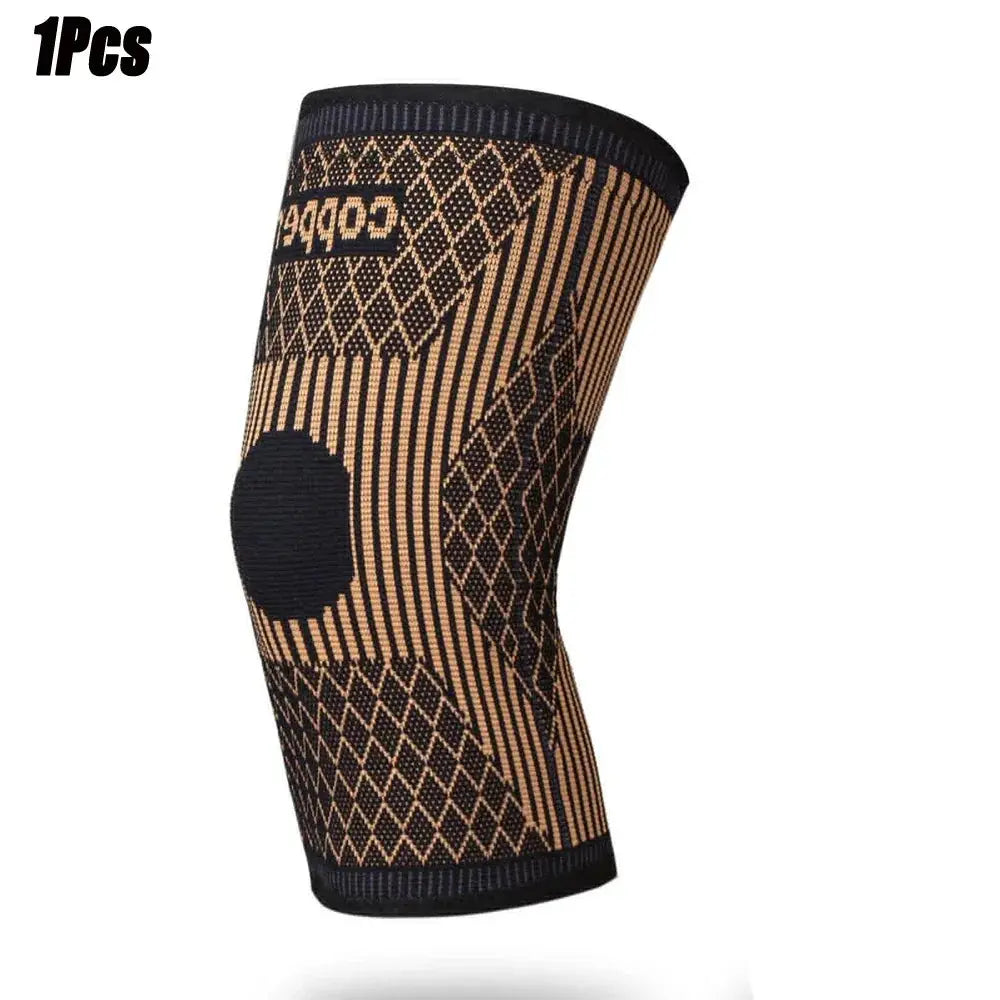 Copper Knee Brace for Arthritis Pain & Support-Copper Knee Sleeve for knee pain Compression sleeve for Sports,Knee Pain Relief Zenn Organics Inc