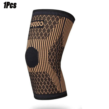 Copper Knee Brace for Arthritis Pain & Support-Copper Knee Sleeve for knee pain Compression sleeve for Sports,Knee Pain Relief Zenn Organics Inc
