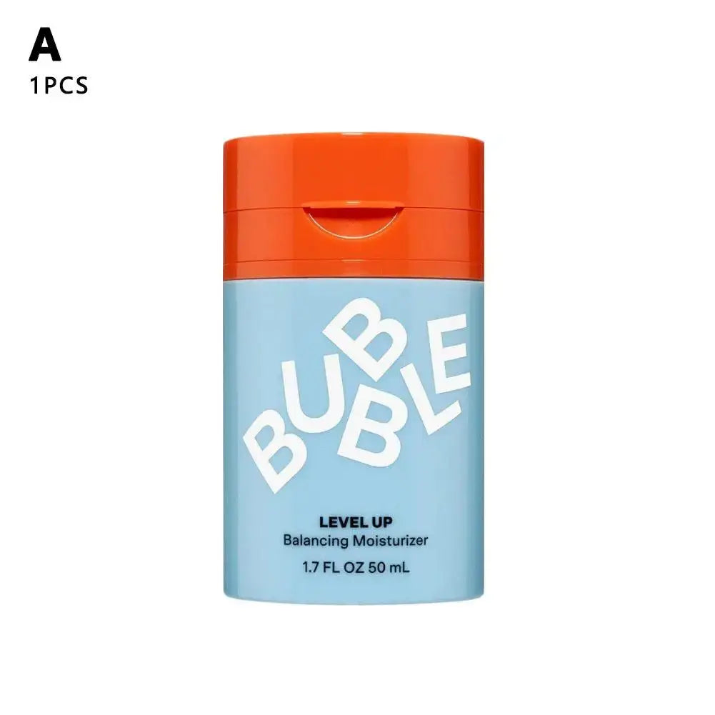 Zenn Organics Inc Bubble Skincare Set with moisturizer for normal-to-dry skin, featuring nourishing face and body products for men and women.